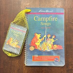 RARE 90’s Eddie Bauer Campfire Songs Special Edition Book and Cassette